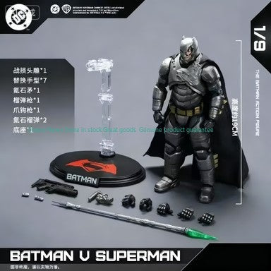 Pre-sale NEW Original DC Fondjoy BVS Armored Batman Battle Damaged Superman Figure Set 1/9 Batman v Superman?Dawn of Justice