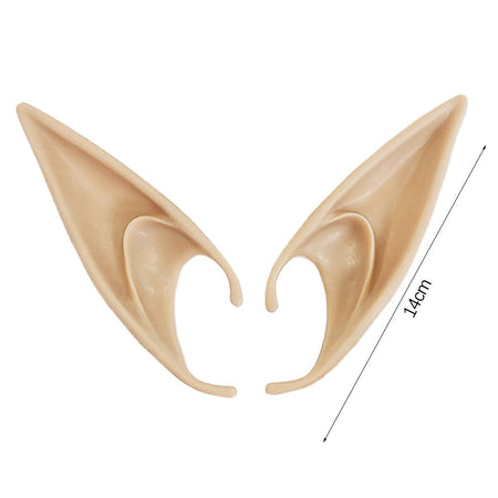 Halloween Elf Ears Latex Simulation Ears Props Fairy Angel Cosplay Mask Halloween Costume Accessories Mascaras Halloween Party
