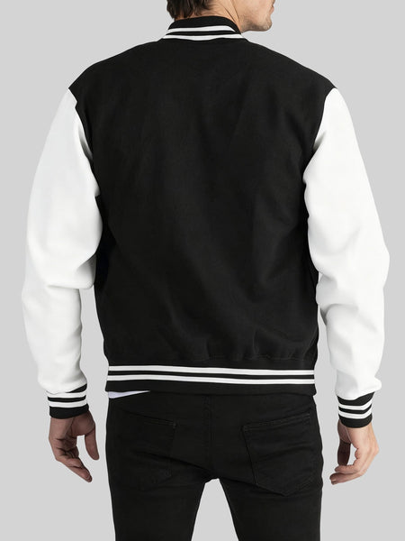 Chicago University Printing Baseball Coat Mens Basics Sporty Jackets Fleece Warm Soft Sportswear Casual Pocket Men'S Clothes