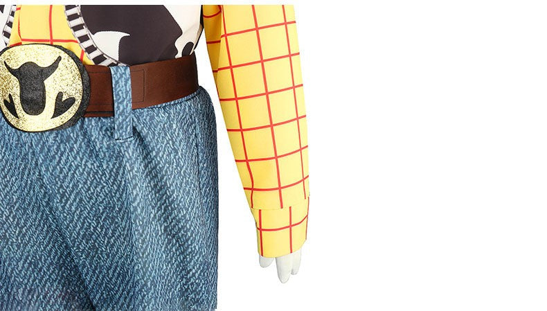 Cosplay Story Woody Costume Sets Cowboy Christmas Dress Unisex Sheriff's Halloween Carnival Dress Up Party Toy Stage Performance