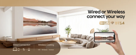 Magcubic Projector 8K HD Android14 HY300 Pro Wifi6 290ANSI Allwinner H726 BT5.4 1080P 1280*720P Cinema Outdoor portable Projetor