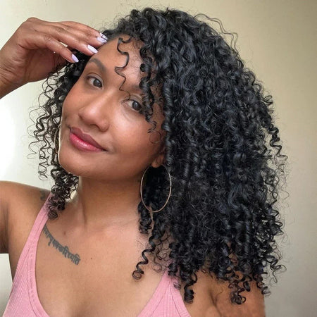 15A Pixie Curls Bundles Kinky Curly Human Hair 3/4 Bundles Deal 100% Raw Virgin Curly Hair Bundles Hair Extension Double Wefts