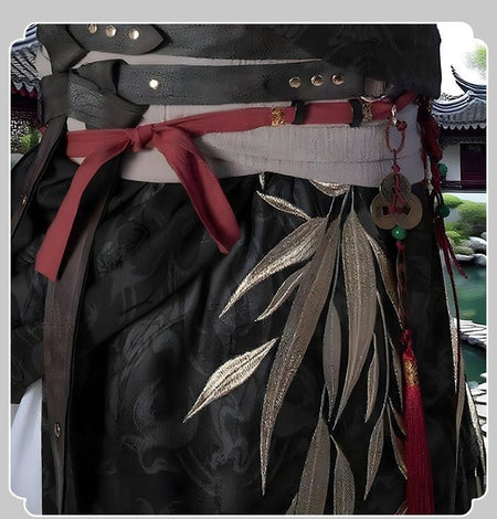 Chinese Game Where Winds Meet Young Master Cosplay Costume Adult Swordsman Hanfu Carnival Hero Wuxia Jianghu Cool Battle Uniform