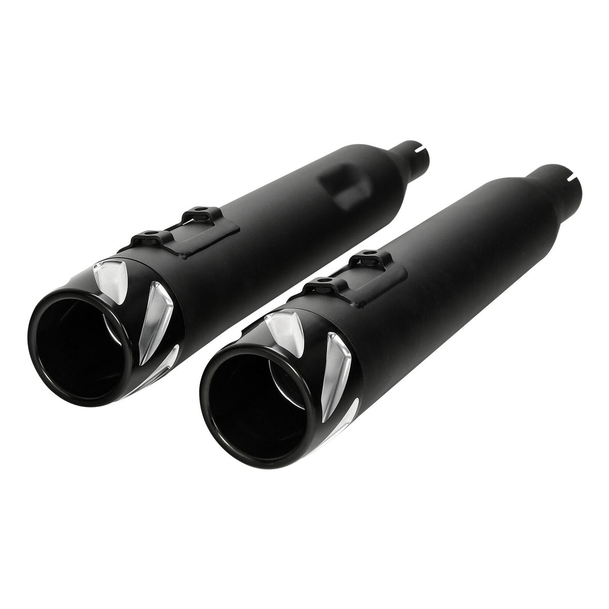 Motorcycle Slip On Mufflers Exhaust Pipes For Harley Street Glide Road King Electra Glide Ultra Limited FLTRX 2017-2022 2021 18