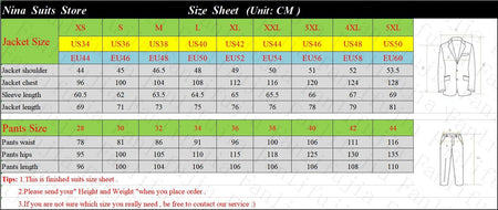 Fanlifujia Luxury Red Glitter Suits Men Groom Wedding Tuxedo Double Breasted Blazer Formal Evening Party Prom Dress 2 Pieces Set