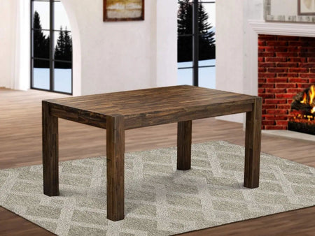 Celina Dining Room Table - Rectangle Rustic  Table