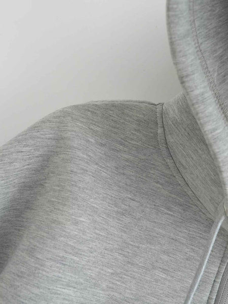 HH Autumn Winter Women's Zipper Hoodie Coat High Street Double Pockets Oversize Jakcet Loose Sweatshirts Outerwear Top