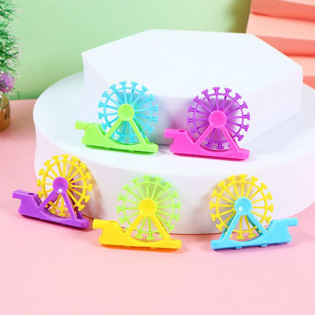 10/20/50PCS Children Cartoon Ferris Wheel Whistle Parent-Child Interaction Children'sToys Birthday Party Gift Random Color Tuya