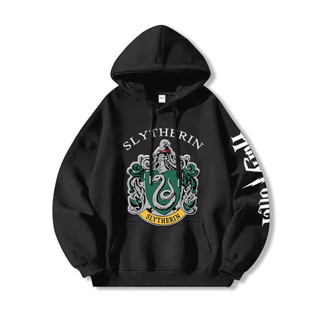 Hot Selling New Harry Potter Hooded Sweatshirt for Men in Autumn and Winter, Slytherin Gryffindor College Clothes Jacket