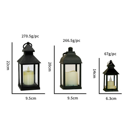Portable LED Candle Lamps Camping Horse Tent  Lanterns Outdoor Garden Desk Holiday Atmosphere Retro Night Light Decorative Lamps