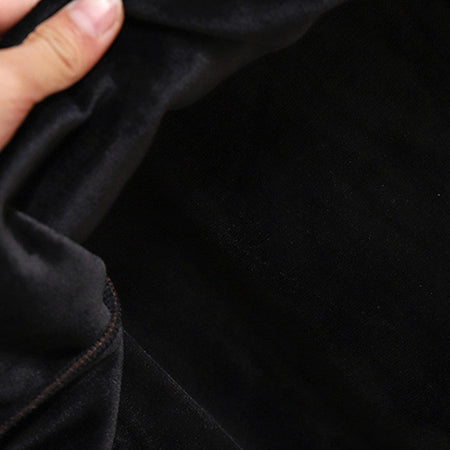 Plus Size Skirt Women 2024 Winter High Waist Elastic Velvet A Line Mermaid Skirt Korean Style Elegant Brown Or Black Long Skirts