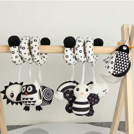 Baby Toy Toddler Cribs Cradles Hanging Bell Baby Stuff Newborn Stroller Stroller Play Arch Bed Toys for Babies 0 12 Months