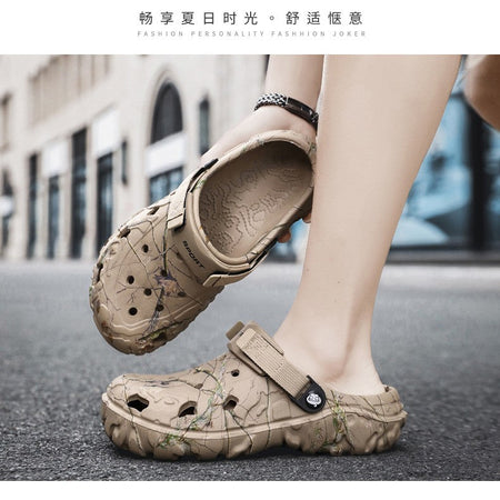 Men Shoes Slippers Men Garden Flat Sandals Platform Sandals Man Summer Sandals 2025 Male Sneakers Outdoor Flip Flops Home Clogs