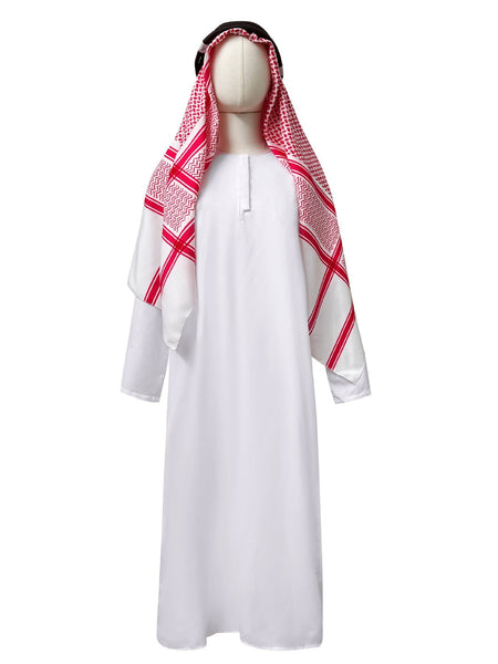 Men Arabia Arab Sheikh Costume Shepherd Arabian Prince Cosplay for Adult Fantasia Purim Halloween Costumes
