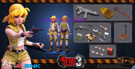In Stock TUNSHI TS-012 1/12 Metal Slug LEONA Heidern Double Head Full Set 6 Inch Action Figure Model Toy