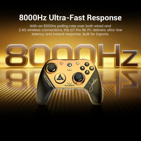 GameSir G7 Pro 8K Champion Edition Wireless Gaming Controller for Nintendo Switch 2, Android, iOS, PC, Steam, 8000Hz Gamepad