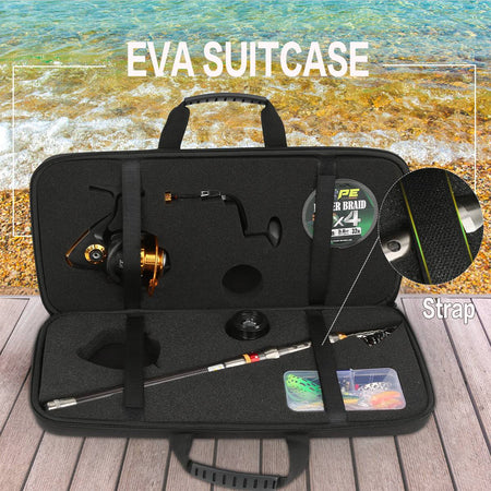 Carbon Luya Rod Retractable Portable Travel Fishing Tackle Set Throwing Rod Far Throwing Sea Fishing Rod