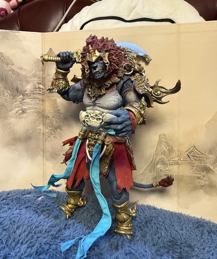 Fury Toys 1/12 Azure Lion Demon King Action Figure Golden Ver Classic Ver Collectible Model Toy Figures Desktop Decoration Gift