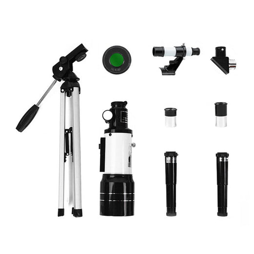 Travel Telescope 300mm Portable Telescope 70mm Aperture Refractor Professional Travel Telescope for Astronomy Beginners