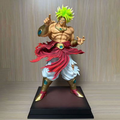 Dragon Ball Z Broly Anime Figure GK Ssj3 Broli Super Saiyan PVC Action Figurine 21cm/19.69 inch Statue Collection Model Toy Gift