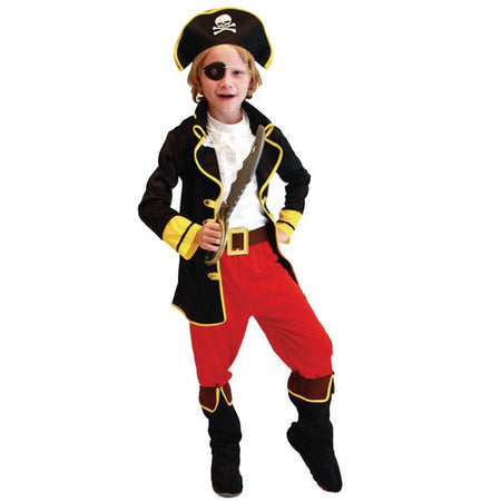 Halloween Children's Pirate Costume Boy Boy Children's Pirate Costume Preschool Fantasy Children's Role Playing Costume