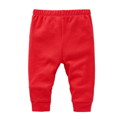 100% Cotton Baby Pants Blank Baby Boy and Girls Legging Colors Kids Trousers Plain Newborn Clothing Muslin Clothes for 0-24M