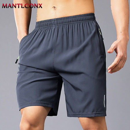 Breathable Running Jogging Men's Shorts Quick Dry Fashion Board Shorts Male Summer Elastic Casual Shorts Men Solid Color M-4XL