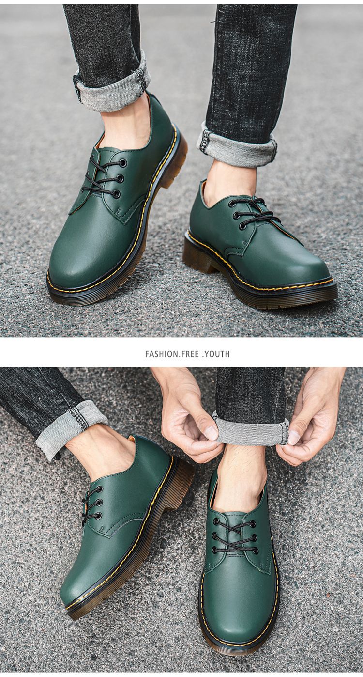 Men's genuine leather formal shoes work shoes classic business casual leather shoes fashionable women's shoes plus size shoes