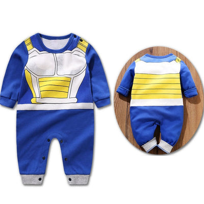 Newborn Costume Baby Anime Romper Boy Kakashi Akatsuki Chopper Zoro Vegeta Cosplay Clothes Infant Jumpsuit Clothes 0-18 Months