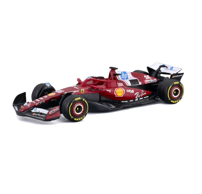 2025 Bburago 1:64 Ferrari Sf25 Alloy Miniature Diecast Model 2025 F1 Series Red Bull Rb21 Formula Racing Car Toys ?Gift