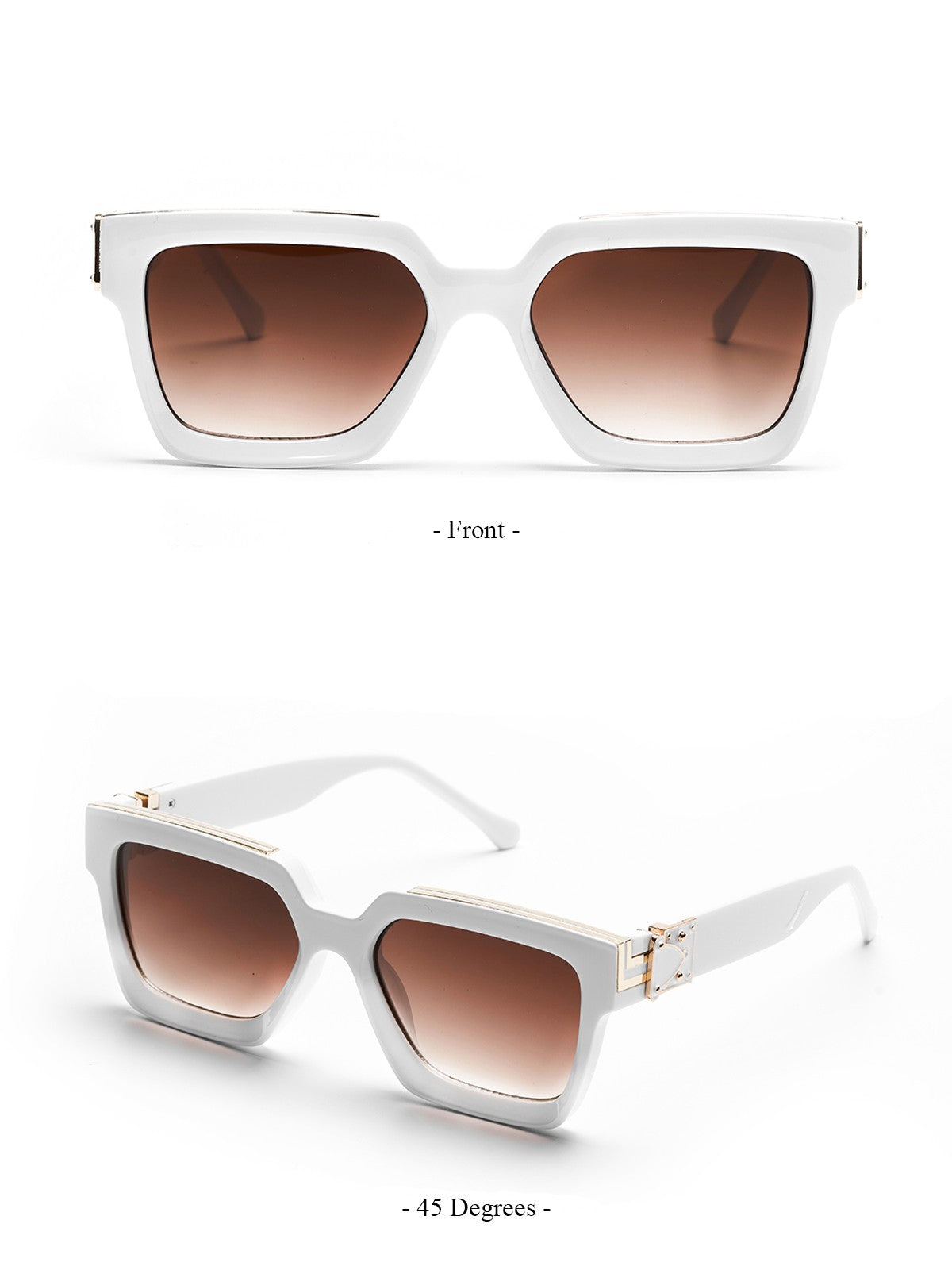 Ruiao Retro Black Millionaire Shades Luxury Sunglasses 2025 For Men Designer Famous Brand Square Sun Glasses Man Women Sunglass