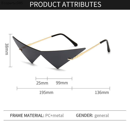 Halloween Cosplay Anime Tengen Toppa Gurren-Lagann Glasses Gothic Punk Sunglasses Hip Hop Eyeglasses for Unisex Accessories Prop