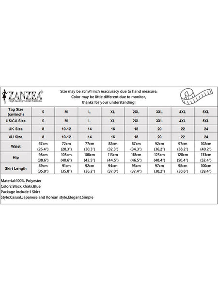 ZANZEA Women Plus Size Skirts High Waist Denim Striped Long Skirt Casual Vintage Big Size Skirt Summer Pockets Fashion Bottoms