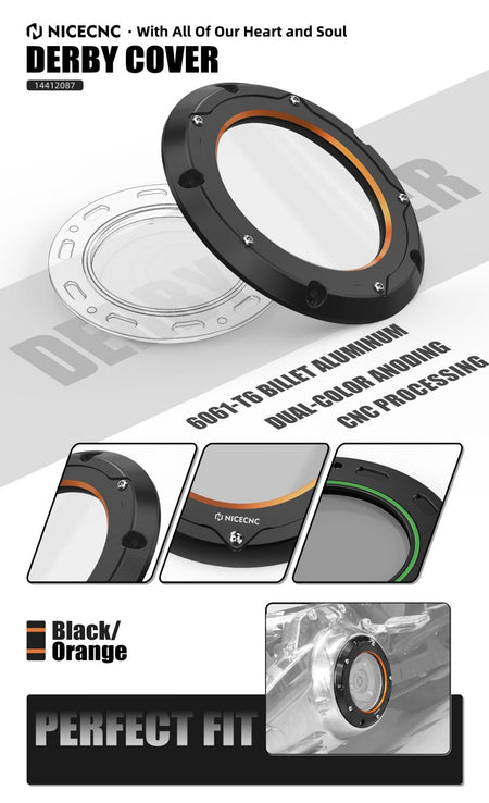 For Harley 2017-2024 Street Glide FLHX /Special Road Glide FLTRX/Special Road King FLHR M8 Derby Clutch Cover Clutch Power Plate