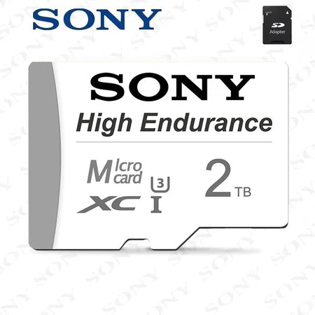 SONY High Endurance Micro TF/SD Card 512GB 64GB 128GB 256GB Memory Card Up to 100MB/s Flash Card TF Card for Monitoring Dashcam
