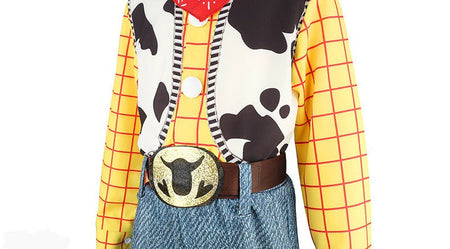Cosplay Story Woody Costume Sets Cowboy Christmas Dress Unisex Sheriff's Halloween Carnival Dress Up Party Toy Stage Performance