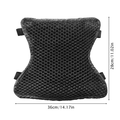 Motorcycle Seat Cushion Non-slip 3D Breathable Mesh Structure Soft and Comfortable Sun Protection Motorcycle Accessories