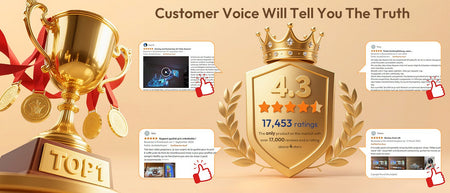 XGODY Projector 4K 350ANSI Short Throw Speaker Base Android Bluetooth WiFi Native 1080P Auto FocusHome Theater
