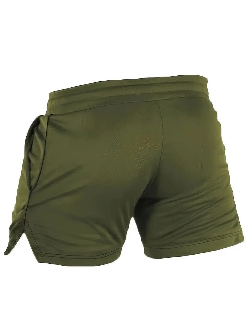 2024 Latest, Fast Drying Breathable Muscle Running Shorts, Marathon Seven Legs, Fitness Beach Pants, Tight Mesh Fabric, Hip Hop