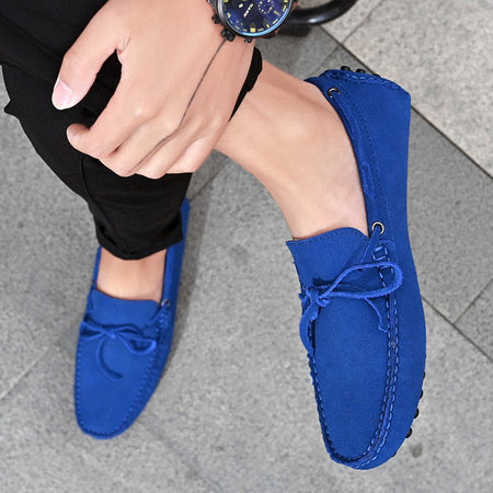 Fashion Men Shoes Genuine Leather Casual Summer Shoes Classic Mens Loafers Elegantes Slip On Flats Plus Size 49 Male Driving