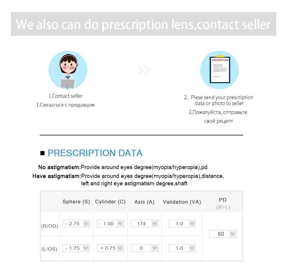 KANSEPT Women's Grade Glasses to Read Woman Myopia Lenses Woman's Eyeglasses Sunglasses for Men Eyepieces Eyewear Prescription