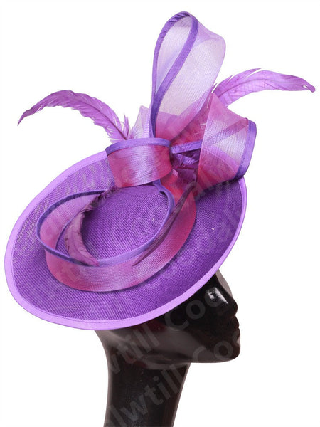 Bride Wedding Mesh Fascinators Church Hat Ladies Women Derby Big Fascinator Hats Party Event Headpiece Bride Wedding Pillbox Cap