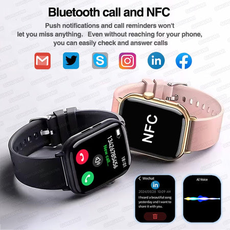 2025 New For Xiaomi Redmi Watch 5 Bluetooth Call GPS Tracking NFC Heart rate IP68 Waterproof Sport Fitness Smart bracelet Unisex