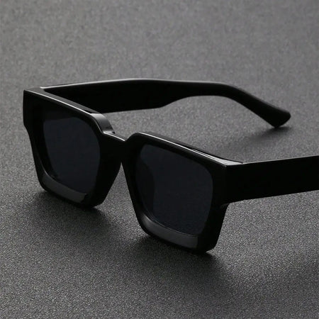 Retro Black Millionaire Shades Luxury Sunglasses 2025 For Men Designer Famous Brand Square Sun Glasses Man Women Sunglass
