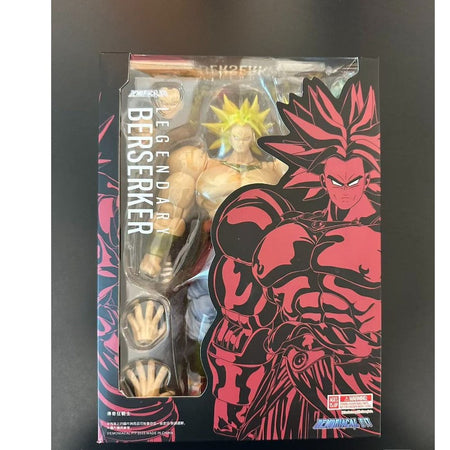 In Stock Dragon Ball Demoniacal Fit DF SHF Legendary Berserker Shatter The Universe Broly Action Figure Toy Model Gift
