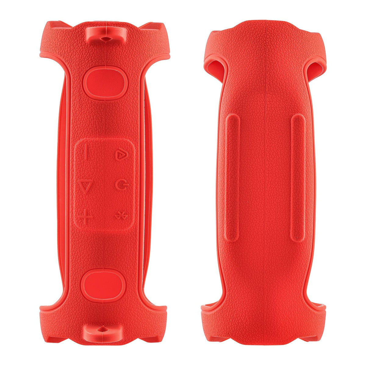 Portable Bluetooth Speaker Carry Silicone Case,Soft Protective Sleeve Cover with Shoulder Strap for JBL Charge 6 Speaker