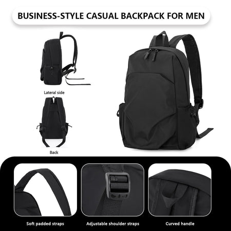 Lightweight Mini Backpack for Boys Travel, Versatile Outdoor Hiking and Mountaineering Bag, Small Backpack, Casual Small School Bag, Student Class, Fishing, Travel Conference