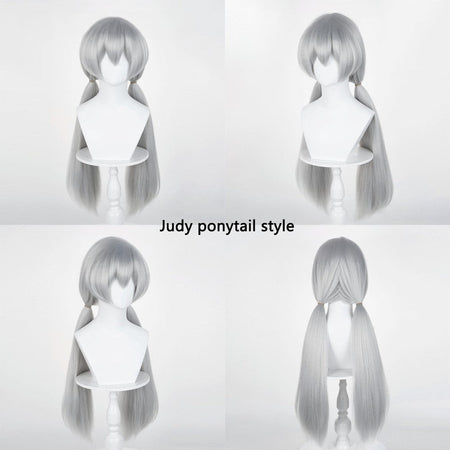 Zootopia 2: Judy And Nick Cosplay Synthetic Hair For Both Men And Women, Suitable For Daily Party Anime Role-Playing Wigs