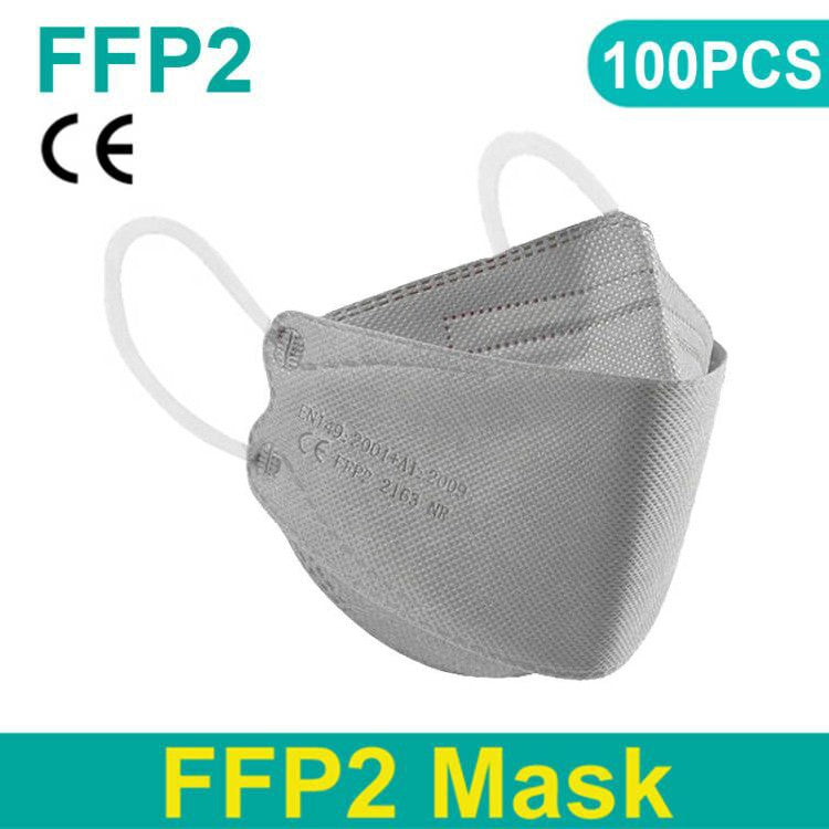 fpp2 CE Protective maske anti dust mask mouth mascarillas 4 Layers maskffp2 face mask KN95 facial masks  filter mask respirator