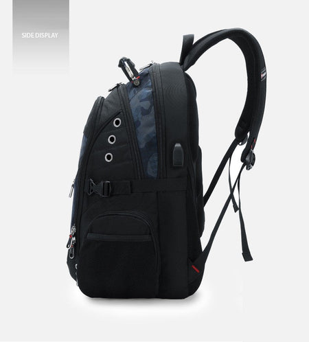Brand Men's Backpack Anti-theft Waterproof 17inch Laptop Backpacks USB Charging Business Travel Backpack School Bag Male Mochila
